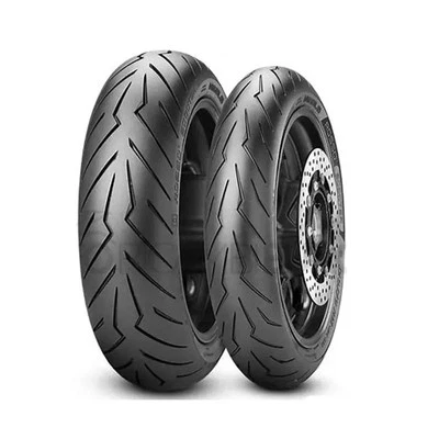 COPPIA PNEUMATICI PIRELLI DIABLO ROSSO SCOOTER YAMAHA T MAX 530 2012 2013