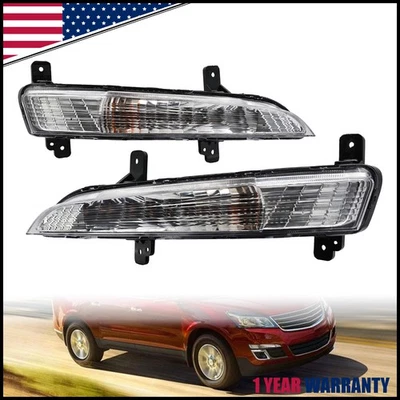 Галогенные противотуманные фары указателя поворота подходят для Chevrolet Traverse 2013–2017 годов выпуска с лампой LH+RH - Изображение 1 из 4