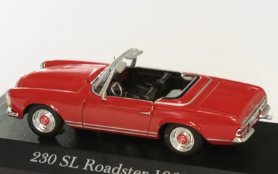 Mercedes 230 SL Roadster (1963) - Modellino in metallo  1:43 - Immagine 1 di 4
