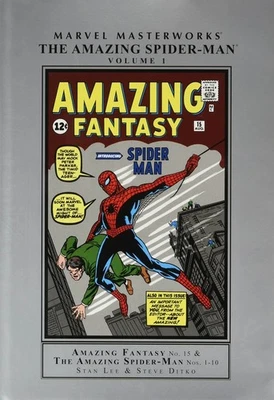 Marvel Masterworks Amazing Fantasy 15 and Amazing Spider-Man 1-10 Hardcover - Image 1 of 2