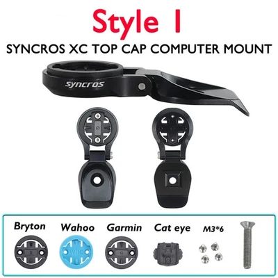 Syncros Universal Mount Bike Computer Stand Road Handlebar Integrated Bracket - Image 1 of 4
