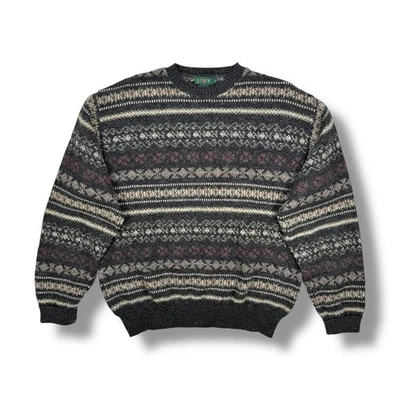 Vintage J.Crew Alpaca Wool Thick Knit Sweater Mens Large • EXCELLENT CONDITION - Image 1 of 4
