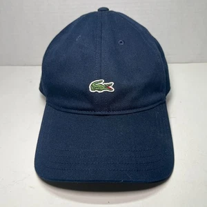 Gorra Lacoste Gorra Correa Trasera Talla Única Azul Marino Logo Cocodrilo Unisex Usada en Excelente Condición Usada 1x - Imagen 1 de 6