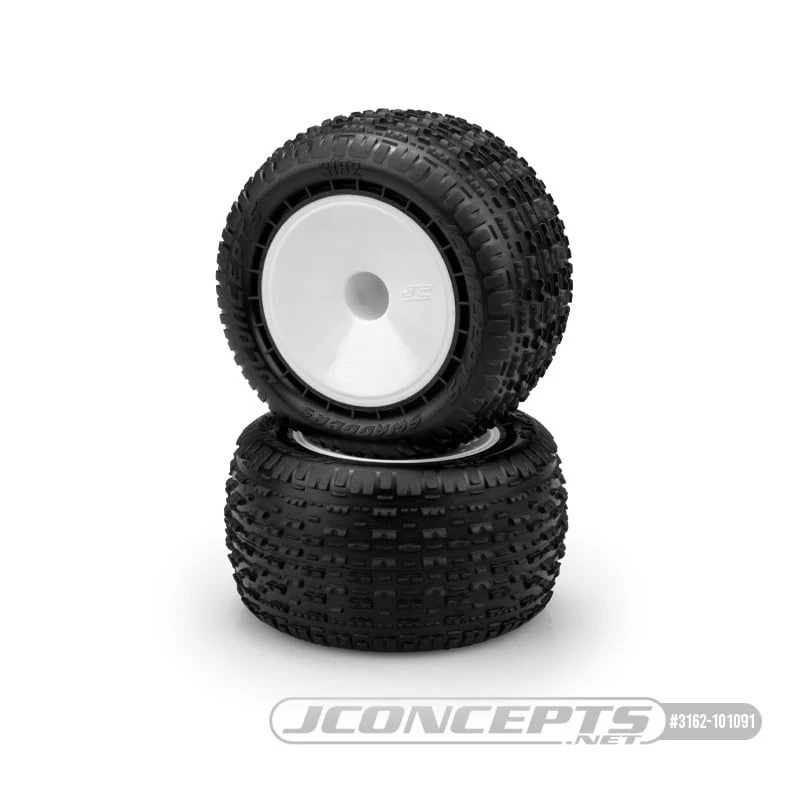 Jconcepts Swaggers pink compound, 2.2 stadium truck tire pre-mounted o / JC-3162 - Bild 1 von 1