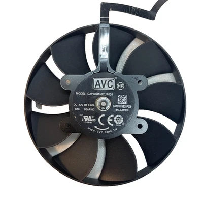 GPU Fan Replacement FOR NVIDIA GeForce RTX 3060Ti, Founders Edition FE - Image 1 of 2