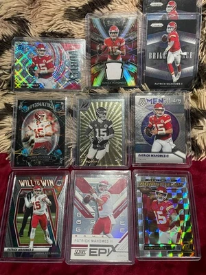 2021 Panini Donruss Vortex Patrick Mahomes II #VTX-PMA Cosmic /100 - Image 1 of 4