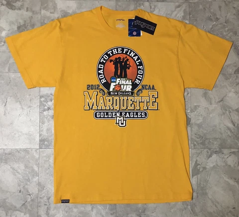 NWT 2012 Road To Final Four NCAA New Orleans Jansport Shirt Marquette Size L Cover