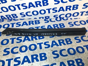 SAAB 9-3 93 Convertible Roof Rubber Trim Seal LEFT FRONT 12833545 1221021-00 04+ - Picture 1 of 5
