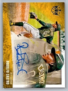 2022 Panini Diamond Kings Rodolfo Castro #DKS-RC DK Signatures - Picture 1 of 2