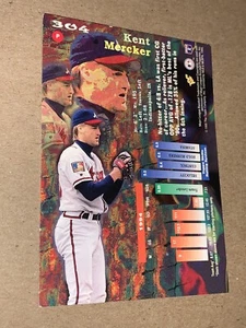 1995 Stadium Club #304 Kent Mercker Atlanta Braves Football Card - Picture 1 of 2