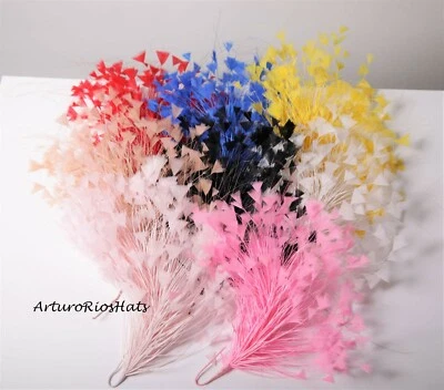 Goose feather mounts, millinery feather for Hats and Fascinators, headpieces - Image 1 of 4