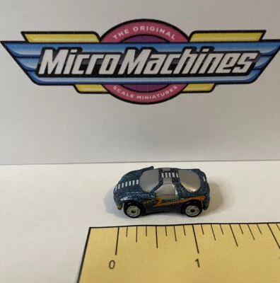 Micro Máquinas De Colección Raras Chevy Iroc-Z Camaro Concept Azul Sparkler Galoob Foto 1 de 4