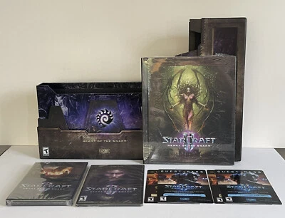 BLIZZARD StarCraft II Heart of the Swarm Collector's Edition PC New/opened Box. - Image 1 of 4