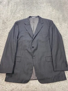 Daniel Cremieux Blazer Mens 44R LORO PIANA Italy Super 170s Wool Sports Coat Vtg - Picture 1 of 15
