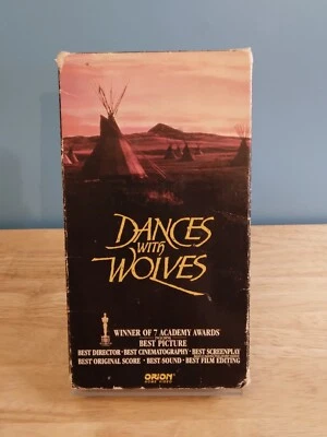 Dances with Wolves (VHS, 1990)  - Image 1 of 3