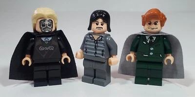 LEGO Harry Potter Vintage Minifigures Sirius Black Professor Lupin Lucius Malfoy - Image 1 of 4