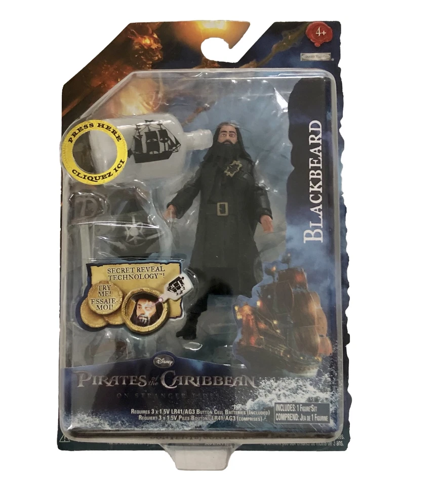 Pirates of The Caribbean Basic Figure Wave 2 Jack Sparrow V2
