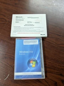 Microsoft Windows Vista Business Operating System 32 Bit With Product Key - Picture 1 of 3