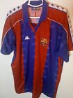 FC Barcelona XL Kappa Football Shirt Trikot Fussball Camiseta Futbol Xl