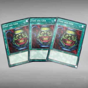 Topf der Gier YGLD SYE SD4 SD1 SD3 SD2-JP017 SRL-G129 LOB BP01 BP02 Rare  YuGiOh - Bild 1 von 17