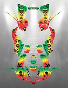 SUZUKI LTZ400 2003-2008 Kit Gráficos Calcomanías Stikers - Imagen 1 de 4