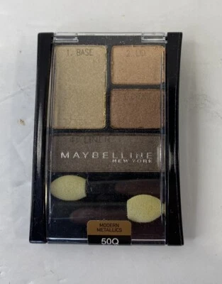 Sombra de ojos Maybelline EXPERT WEAR, #50Q bronce iluminado por el sol metal moderno .17 oz NUEVA. Foto 1 de 4