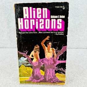 ALIEN HORIZONS by William F Nolan Vintage Sci Fi Paperback Book MMPB - Picture 1 of 7