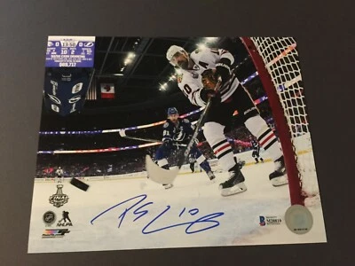 Patrick Sharp Autographed Signed 8x10 Photo -Blackhawks- Beckett Witnessed - Image 1 of 4