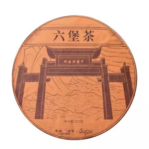 TENFU TEA Guangxi Liubao Tea Black Tea Cake LIU PAO Dark Tea Hei Cha 357g - Picture 1 of 5