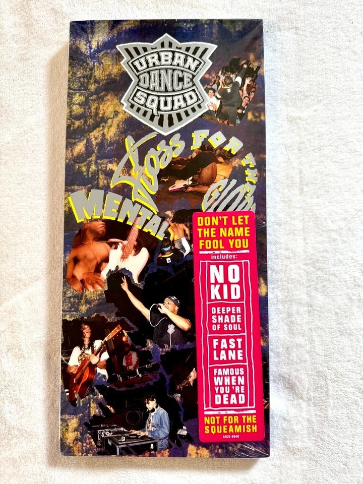 URBAN DANCE SQUAD SEALED LONGBOX CD MENTAL FLOSS NO KID HYPE STICKER PROMO FAST Foto 1 de 4