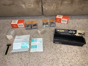 vintage camera Perro Color Slode Binder Newlo Yankee R-W36 Deluxe Slide Tray lot - Picture 1 of 12