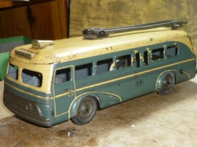 ANCIEN TRES RARE CR PROTOTYPE AUTOCAR TROLLEYBUS TRANSPORTS ECLAIR TOLE JEP 1930 - Photo 1/4