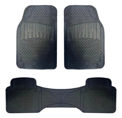 For All Renault Car Floor Mats Set 3pcs Sturdy Prolonged - Image 1 of 4
