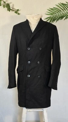 Abrigo Strellson Premium Hombre Lana Virgen Talla 50 Estilo Clásico Foto 1 de 4