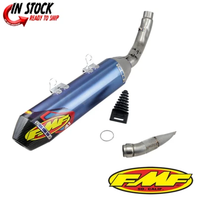FMF 4.1 RCT Escape Slip On Anodizado Azul Ti Husqvarna KTM 350 450 2018+ Foto 1 de 3