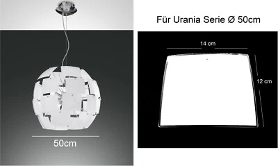Fabas Luce Ersatzteile Deckenleuchte & Pendelleuchte Urania 2981-65 & 2981-40 - Bild 1 von 4