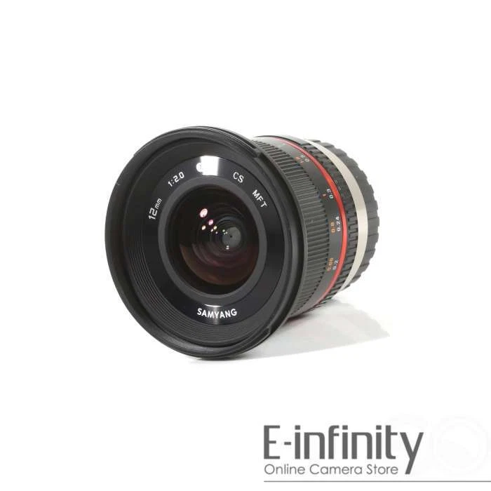 NEW Samyang 12mm f/2.0 NCS CS Lens for Micro Four Thirds - Image 1 of 1