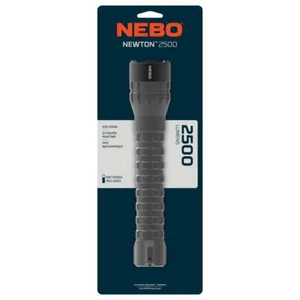 Newton 2500 Lumen LED Gray Handheld Flashlight AA Battery - Picture 1 of 9