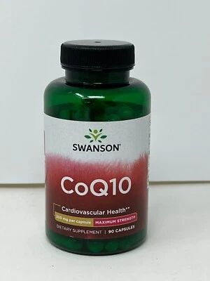 CoQ10/Ubiquinona 200mg 90 Cápsulas Q10 C0q 10 Coenzimas Saúde Cardiovascular - Imagem 1 de 3