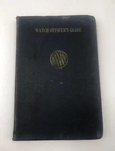 1941 U.S. Navy Watch Officer's Guide by Captain Russell Willson WWII Era - Picture 1 of 11