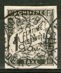 Colonies générales: Taxe n°1 oblitéré "NOSSI-BE" (cote 95€) - Picture 1 of 2