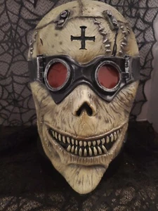 Dr Broman Steampunk Adult Latex Mask Plague Cosplay Sci Fi Costume Screwed Lens - Picture 1 of 16