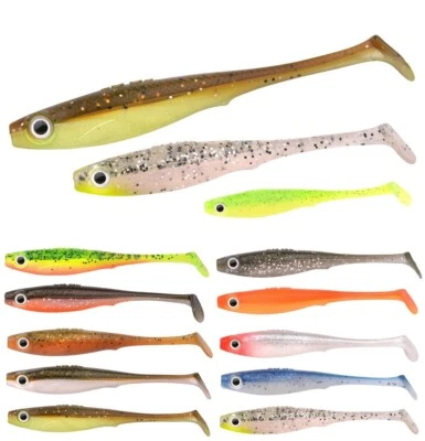 Spro Iris Pop-Eye 80 100 120 140 UV Shad Gummifisch Zander Barsch Hecht Popeye
