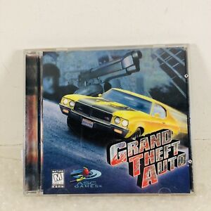 GRAND THEFT AUTO - PC CD-ROM ASC Games 1997 Original Uncensored M Rated GTA 1