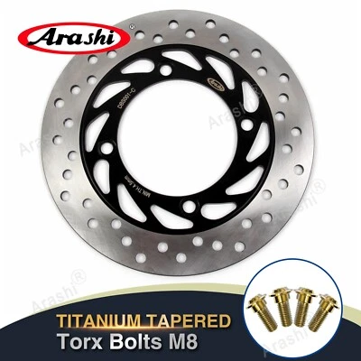 Rotor de freno trasero + pernos de montaje para CAGIVA GRAN CANYON 900 1999 - 2004 2003 Foto 1 de 4