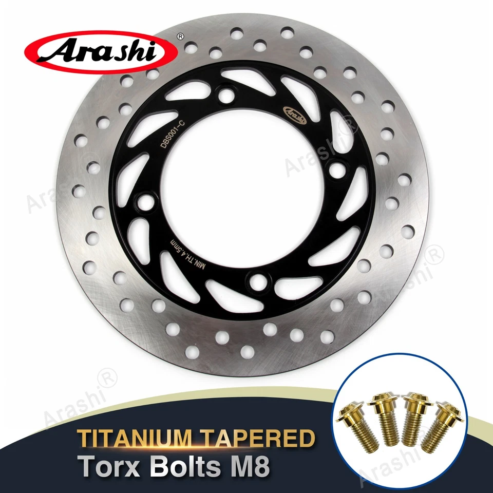 Rotor de freno trasero + pernos de montaje para CAGIVA ELEFANT 900 1990 - 1996 1995 1994 Foto 1 de 4