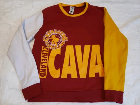 NBA Cleveland Cavaliers Large Hardwood Classics Color Block Sweater Cover