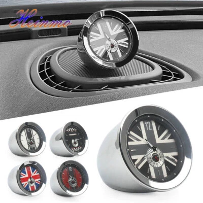 Para Cooper S R52 R55 R56 R60 F55 F56 F57 Reloj Coche Salpicadero Decoración Accesorios Foto 1 de 4