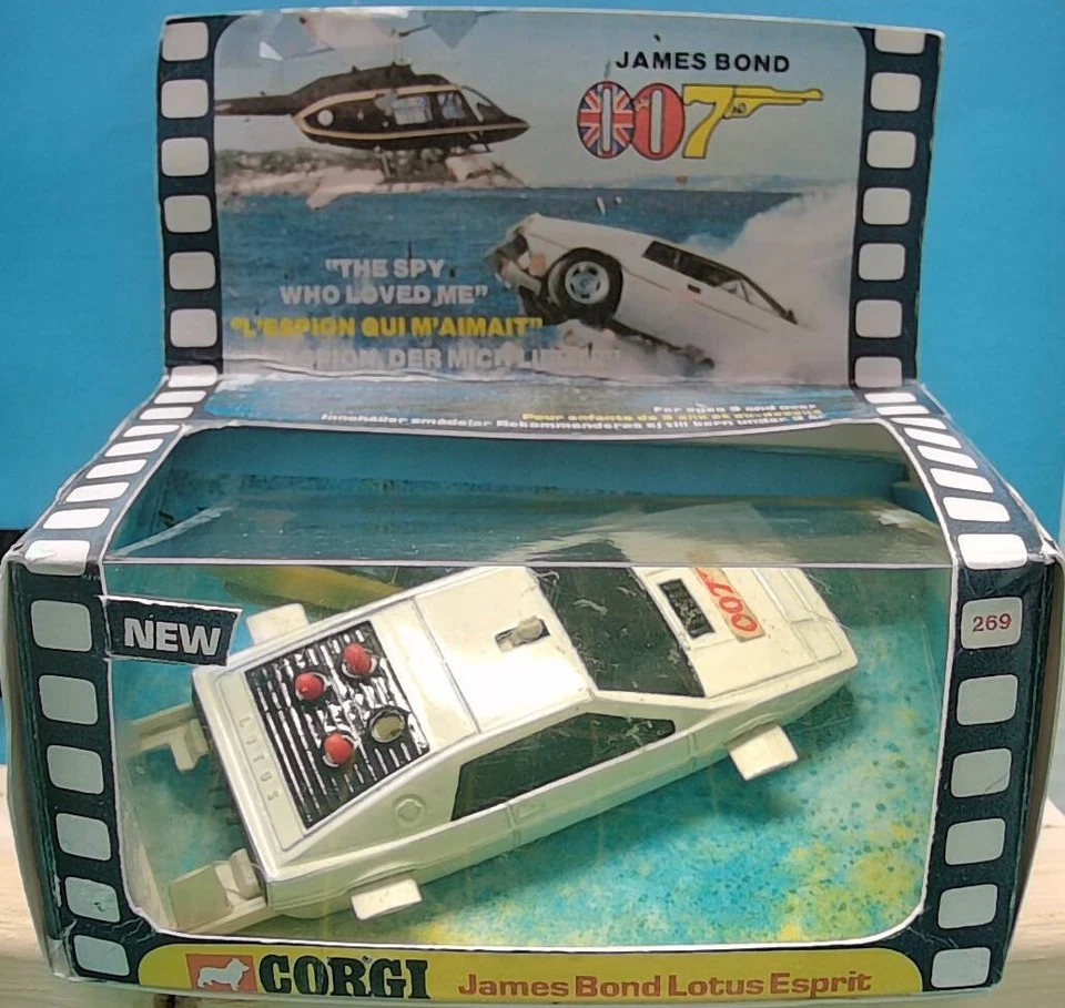 CORGI - JAMES BOND 007 - LOTUS ESPRIT - THE SPY WHO LOVED ME - 1977 - #269 - Image 1 of 1