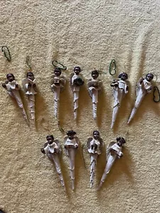 11 Stück Afroamerikanischer Engel Weihnachtsschmuck - Bild 1 von 7